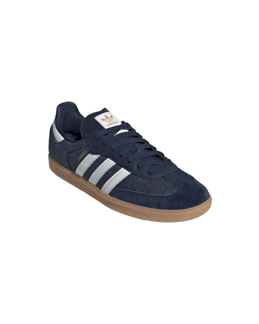 Adidas Originals Blue Adidas Samba Og Trai for men