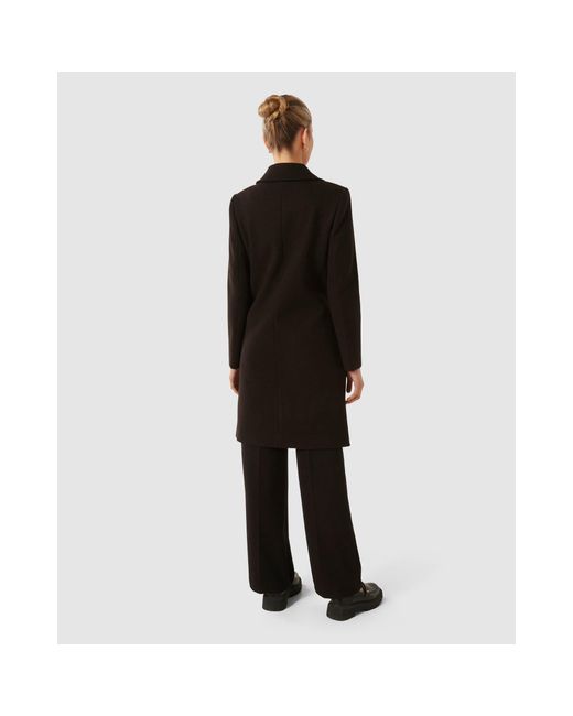 Forever New Black Billie Longline Coatigan