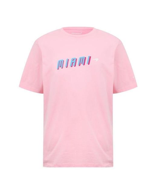 Castore Pink Mcl Miami T Sn99 for men