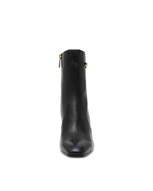 Steve Madden Black Geneeva Heeled Ankle Boot