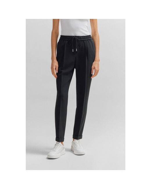 Boss Blue Tariyana9 Straight Leg Trouser