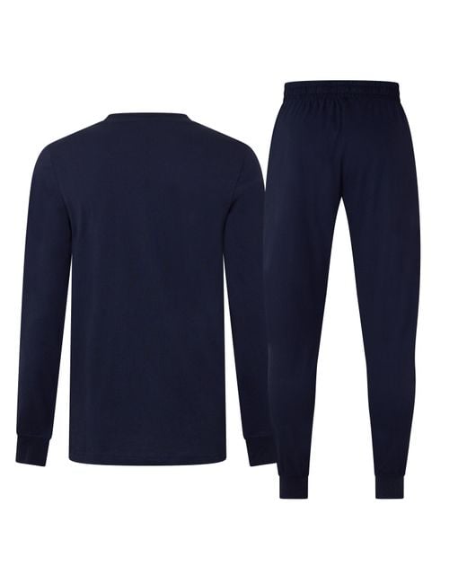 PUMA Blue Leisurewear Long Fleece Full Tracksuit for men