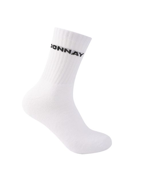 Donnay White 10 Pack Quarter Socks Plus Size 12