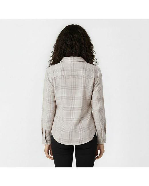 Jack Wills White Ouston Shacket Structured Overshirt