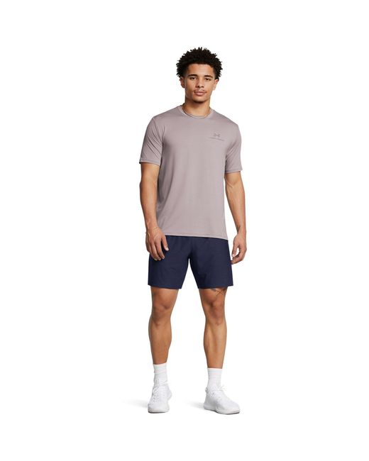 Under Armour Blue Tech Vent 7In Shorts for men