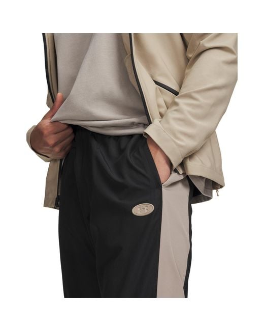 Under Armour Black Rival Woven Joggers for men
