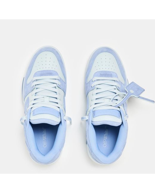 Off-White c/o Virgil Abloh Blue Out Of Office Trainers, Signature Arrows Sneakers