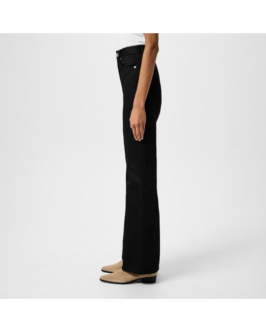 AMI Black Flare Fit Jeans