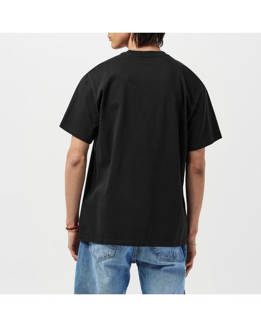 Levi's Black Varsity Circle T Shirt for men