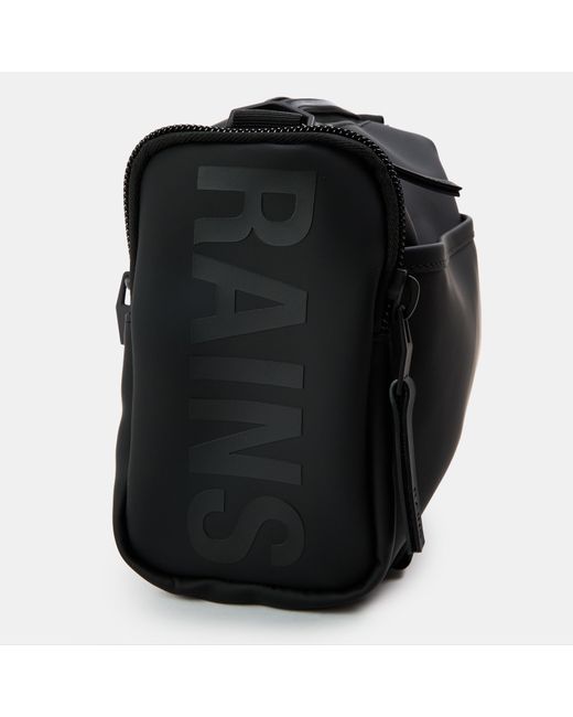 Rains Black Crossbody Bag for men