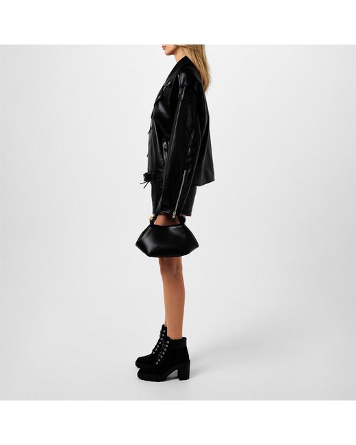 Timberland Black Allington Lace-Up Heeled Boots
