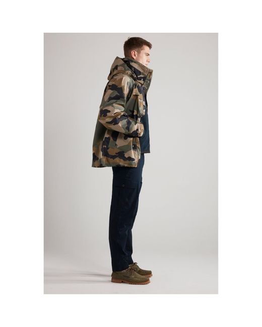 Farah Gray Stratton Tech Technical Fabric Parka for men