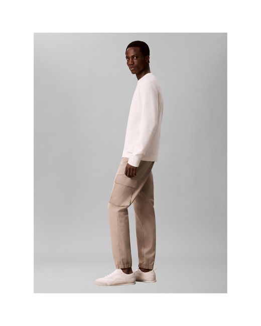 Calvin Klein Natural Skinny Cargo Trouser for men