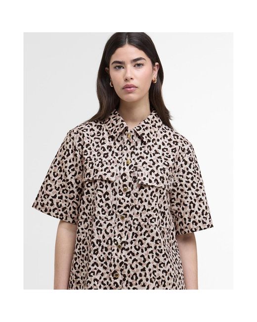 Barbour Multicolor Harley Printed Mini Dress