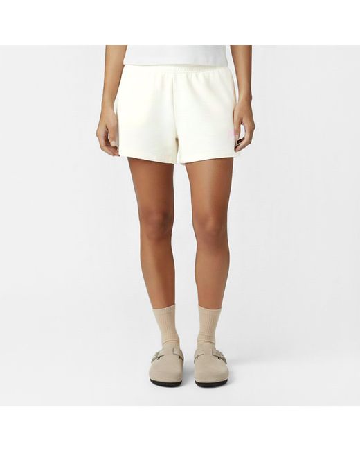 Jack Wills White Graphic Fleece Jogger Shorts