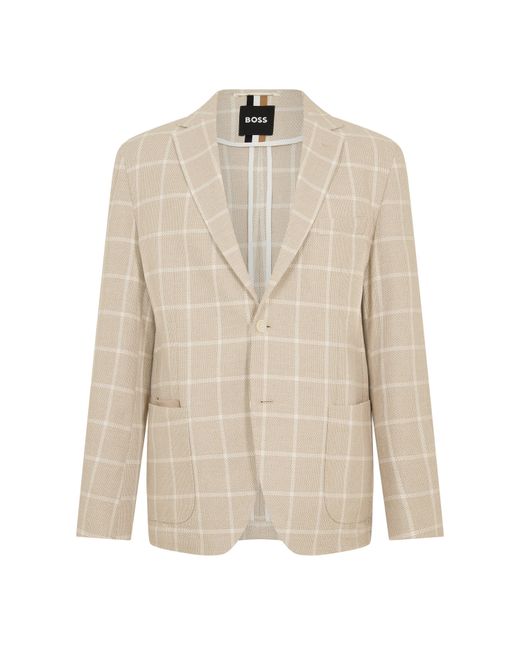 Boss Natural C-Jaye-Elbow Blazer for men