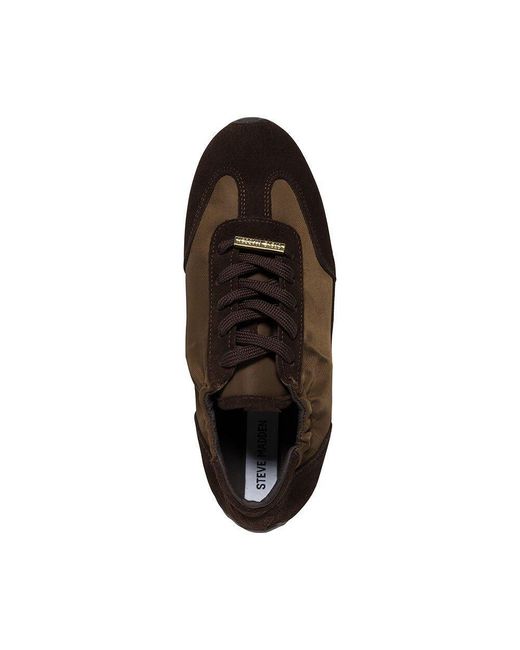 Steve Madden Brown Bobby Sneaker Low-Top Trainers