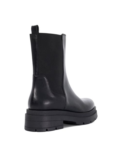 Dune Black Palmero Chunky Chelsea Boots
