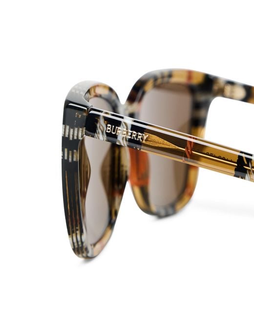 Burberry Brown Cat Eye Sunglasses