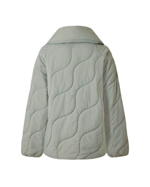 Varley Green Quilted Jacket