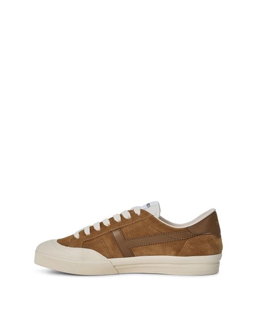 Tom Ford Brown Jarvis Sneakers