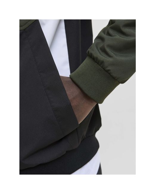 Jack & Jones Green Bomber Jacket for men