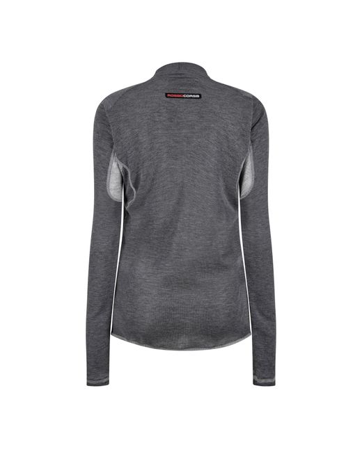 Castelli Gray Long-Sleeve Cycling Jersey