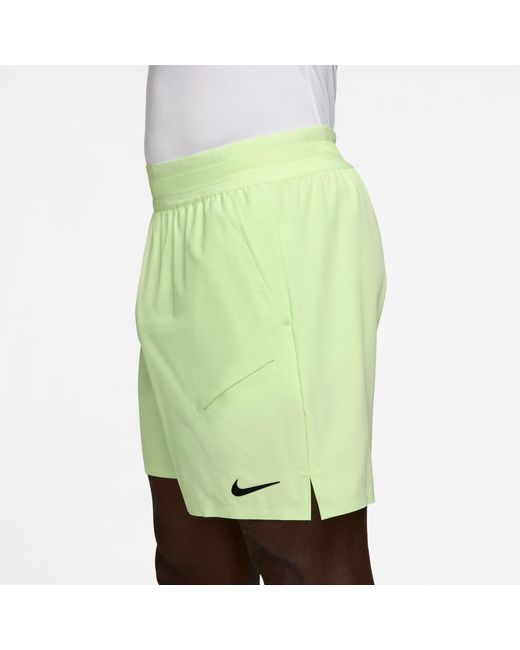 Nike Green Performance Tennis Shorts for men