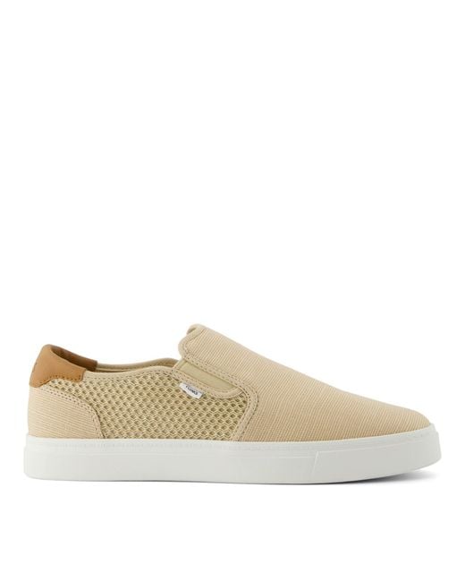 TOMS Natural Baja 2.0 Canvas Trainers for men