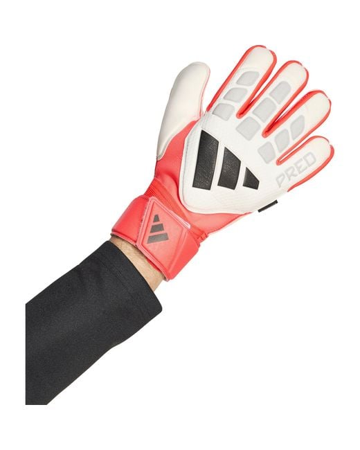 Adidas Predator Match Fingersave Goalkeeper Gloves Adults