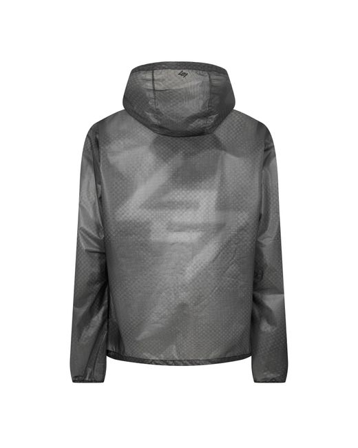 REPRESENT 247 Gray Performance Running Jacket for men