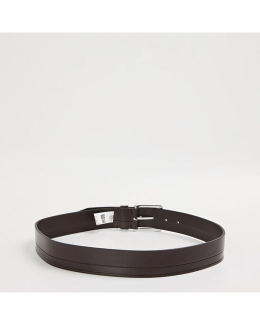 Boss Black Saltrio Leather Belt for men