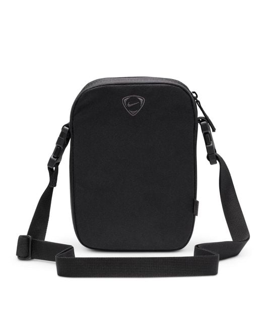 Nike Black Heritage Cross-Body Bag for men
