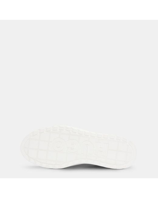 HUGO Black Lyssa Tenn Platform Trainers