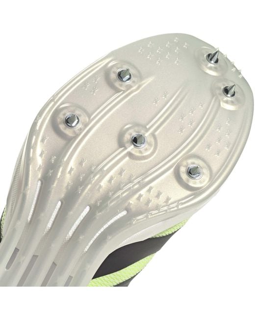 Adidas Green Adizero Prime Running Spikes for men