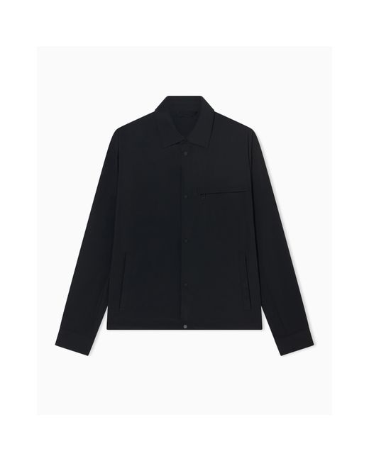 ARMANI EXCHANGE Black Blouson Jacket for men