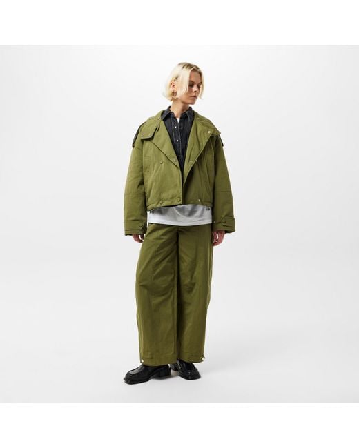 EDITED Green Bianca Trousers