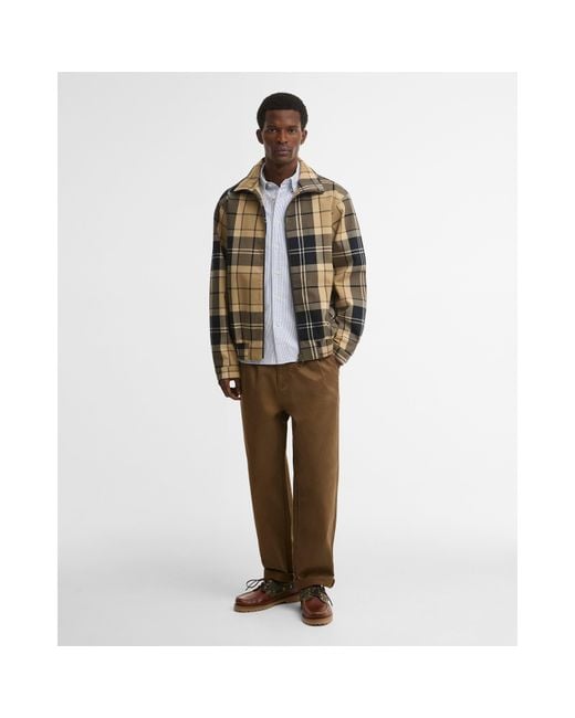Barbour Blue B.Li Tartan Jacket Sn64 for men