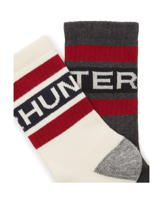 Hunter Red 2 Pack Socks for men