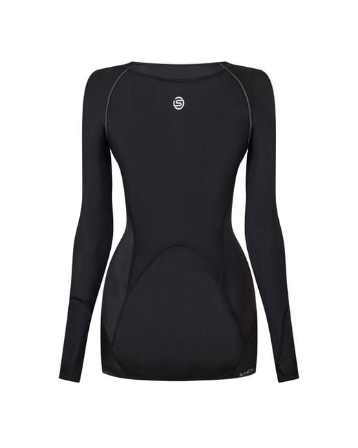 Skins Black A400 Long Sleeve