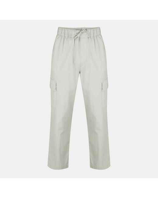 Jack Wills Gray Linen Cargo Trouser for men