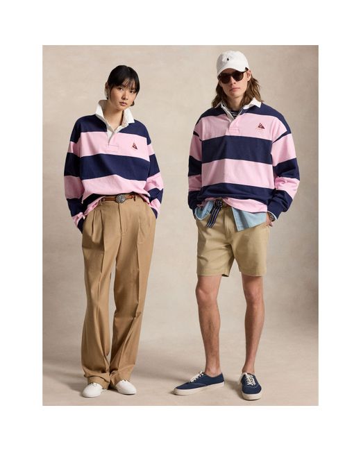 Polo Ralph Lauren Blue Rugby Polo Shirt for men