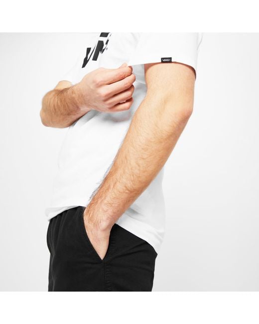 Vans White Classic T-Shirt for men
