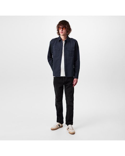 Tom Ford Blue Western Shirt for men