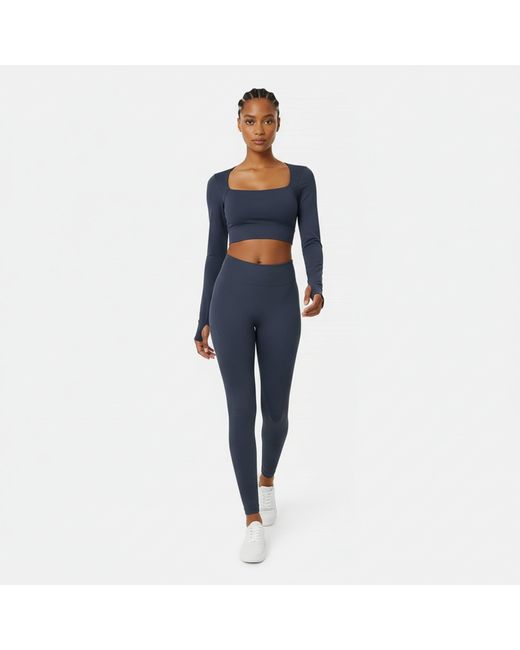 Usa Pro Gray Ruched Ls