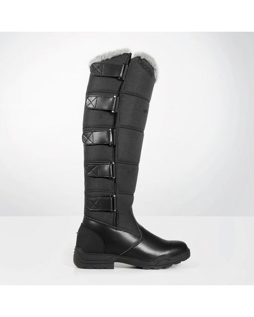 Brogini Black Kendal Insulated Winter Riding Boot