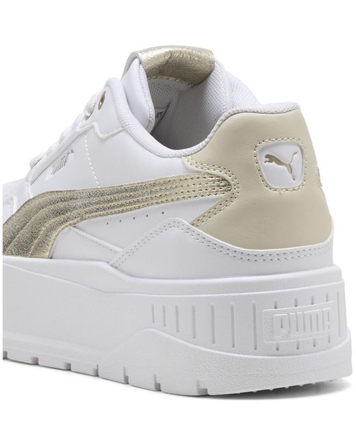 PUMA White Karmen Ii Low-Top Trainers