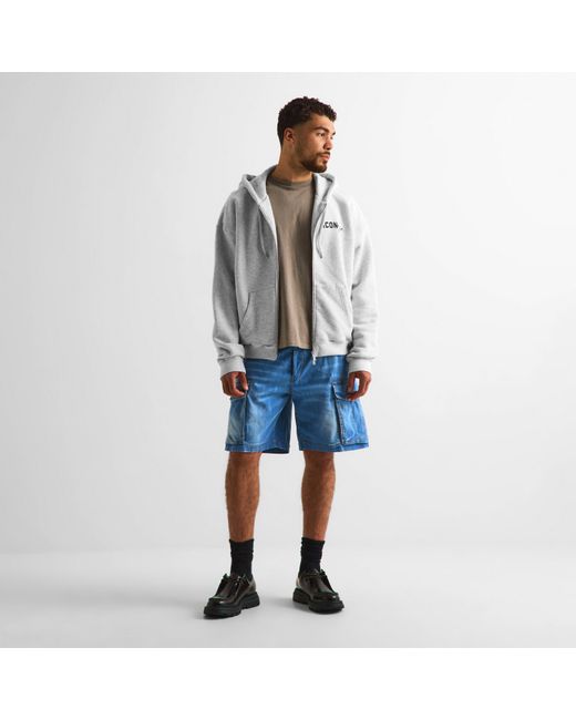 DSquared² Blue Denim Shorts for men