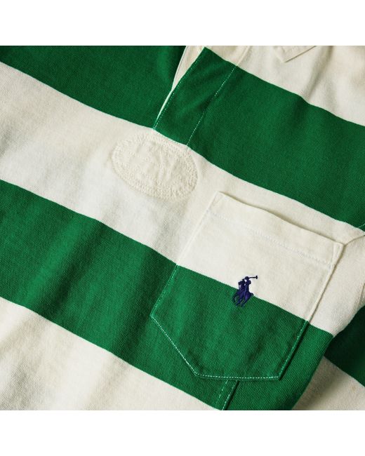 Polo Ralph Lauren Green Rugby Shirt