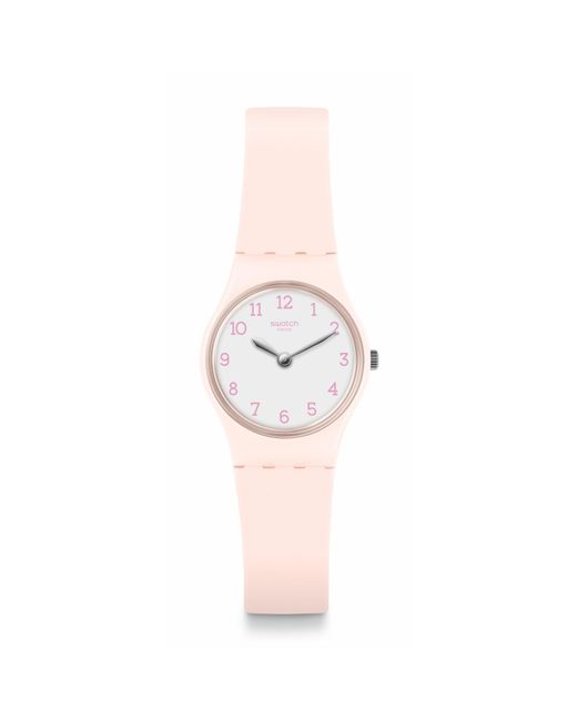 Swatch White Core Analogue Quartz Watch